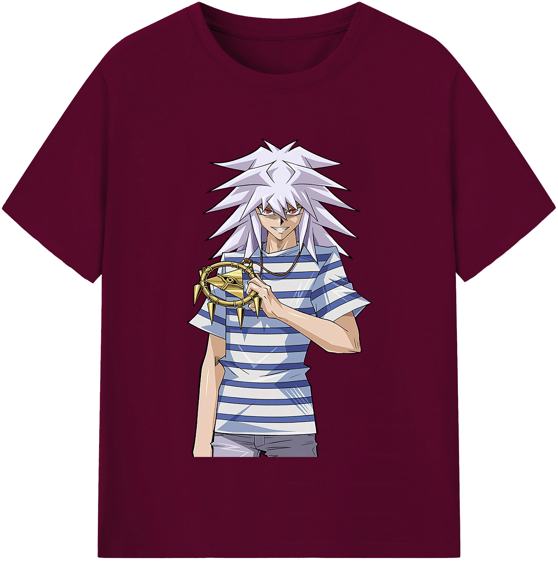 （画像用） 遊☆戯☆王 Yu-Gi-Oh! レディースカジュアルプリントTシャツ（綿100％）